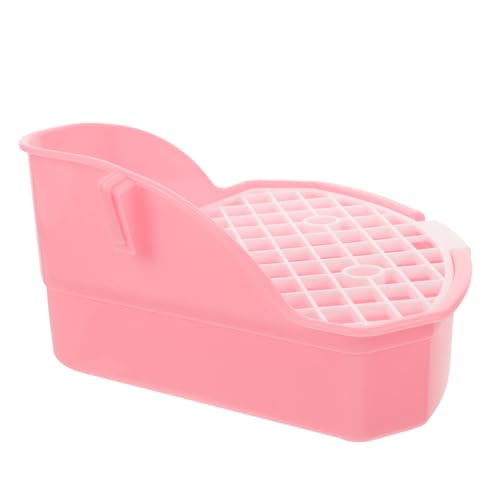 MERRYHAPY Box Für Haustiere Töpfchen Käfig Meerkaninchen Katzentoilette Toilette Frettchen Hamster Lebewesen Behälter Igel Ratte Haustiere Hase Rosa Kunststoff MERRYHAPY Box Für Haustiere Töpfchen Käfig Meerkaninchen Katzentoilette Toilette Frettchen Hamster Lebewesen Behälter Igel Ratte Haustiere Hase Rosa Kunststoff von MERRYHAPY