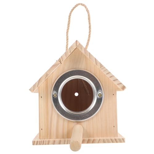 MERRYHAPY Parakeet Nest Box Warmes Vogelhaus Für Zucht Und Aufzucht Von Wellensittichen Nistkasten Für Vögel Outdoor Vogelkäfig Zubehör von MERRYHAPY