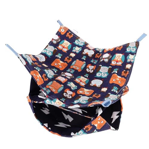 MERRYHAPY Hängematte für Ratten Meerschweinchenbett Hängematte für Chinchillas warme Unterlage Versteck für Kleintiere Heimtierbedarf für kaltes Wetter von MERRYHAPY