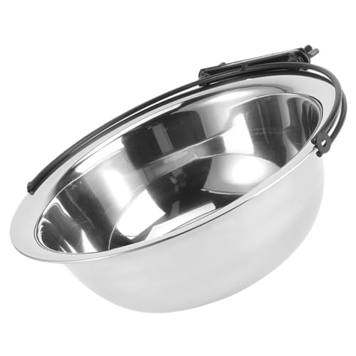 MERRYHAPY Stainless Steel Pet Bowl Für Katzen Und Hunde Abnehmbarer Futter Und Wassernapf Rostfrei Und Leicht Zu Reinigen Für Käfigmontage MERRYHAPY Stainless Steel Pet Bowl Für Katzen Und Hunde Abnehmbarer Futter Und Wassernapf Rostfrei Und Leicht Zu Reinigen Für Käfigmontage von MERRYHAPY