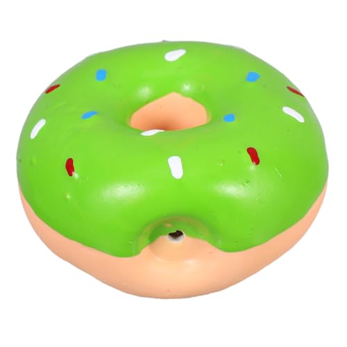 MERRYHAPY Hundespielzeug Aus Latex Realistisches Donut-quietschspielzeug Für Kleine Hunde Interaktives Kauspielzeug Zur Zahnpflege Für Stundenlangen Spaß von MERRYHAPY