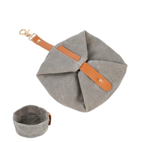 MERRYHAPY Faltbarer Hundenapf Aus Canvas Für Reisen Leicht Zu Reinigen Haustierfutter Geeignet MERRYHAPY Faltbarer Hundenapf Aus Canvas Für Reisen Leicht Zu Reinigen Haustierfutter Geeignet von MERRYHAPY