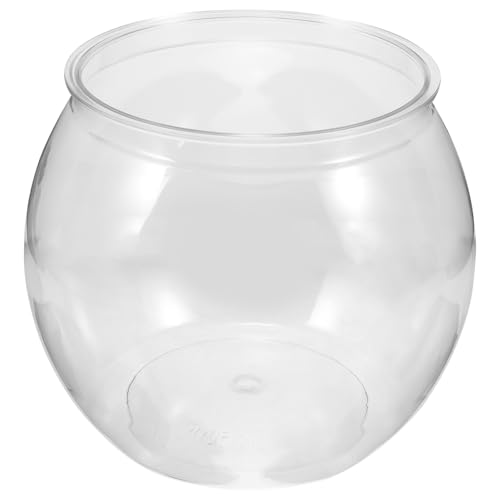 MERRYHAPY Transparentes Fischglas Aus Kunststoff Runde Aquariumbecken Für Goldfische Umsturzsicher Und Dekorativ Für Home Office MERRYHAPY Transparentes Fischglas Aus Kunststoff Runde Aquariumbecken Für Goldfische Umsturzsicher Und Dekorativ Für Home Office von MERRYHAPY
