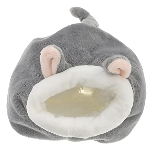 MERRYHAPY Hamster Warmes Bett Kuschelnest Für Igel Schlafsack Für Haustiere Winterfreundliches Tierbett Leichtgrau Waschbar Und Vielseitig von MERRYHAPY
