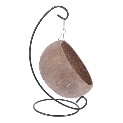MERRYHAPY Hamster Hängendes Haus Kokosnuss Kuschelbett Kleintier Schaukel Nest Kleintierkäfig Zubehör für Meerschweinchen und Hamster MERRYHAPY Hamster Hängendes Haus Kokosnuss Kuschelbett Kleintier Schaukel Nest Kleintierkäfig Zubehör für Meerschweinchen und Hamster von MERRYHAPY