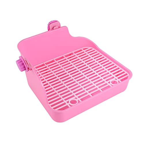 MERRYHAPY Kleintier-Toilette Für Hamster Kaninchen Und Meerschweinchen Wanddesign Training Für Umgebung Geeignet Für Innenräume von MERRYHAPY