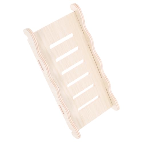 MERRYHAPY Hamster Kletterleiter Holzleiter für Käfig Kleintier Hamster Chinchilla Beschäftigungsspielzeug zum Kauen und Klettern Einfach zu Montieren für Zwerghamster und Meerschweinchen MERRYHAPY Hamster Kletterleiter Holzleiter für Käfig Kleintier Hamster Chinchilla Beschäftigungsspielzeug zum Kauen und Klettern Einfach zu Montieren für Zwerghamster und Meerschweinchen von MERRYHAPY