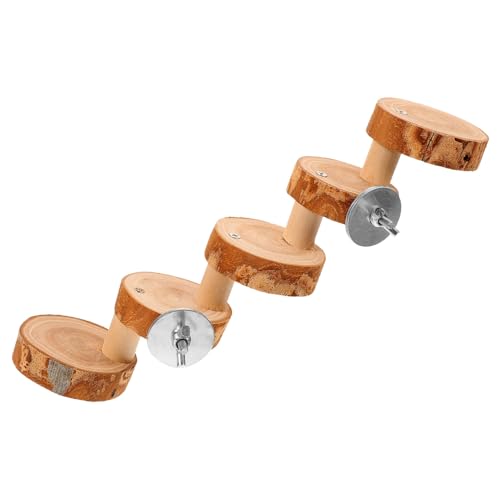 MERRYHAPY Holzleiter Spielzeug Für Hamster Sichere Kletterhilfe Für Kleintiere Für Meerschweinchen Chinchillas Und Vögel Fördert Balance Und Koordination Stufiges Design MERRYHAPY Holzleiter Spielzeug Für Hamster Sichere Kletterhilfe Für Kleintiere Für Meerschweinchen Chinchillas Und Vögel Fördert Balance Und Koordination Stufiges Design von MERRYHAPY