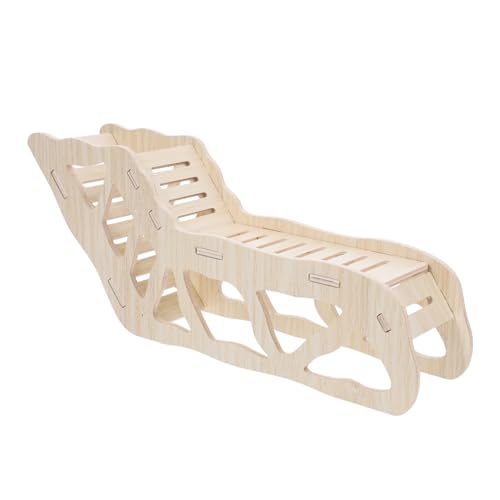 MERRYHAPY Hamster Kletterleiter Tier Versteck Für Hamster Meerschweinchen Und Andere Kleintiere Und Ausruhen Sicheres Und Gesundes Klettern von MERRYHAPY