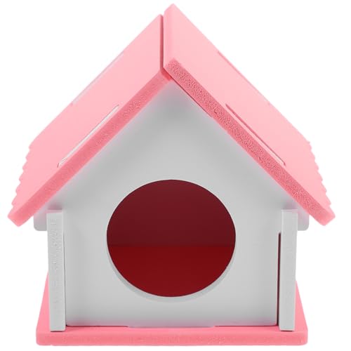 MERRYHAPY Robustes PVC-Hamster-Versteck Mini-Rattenkäfig Versteck Meerschweinchen-Spielzeug Chinchilla-Spielzeug von MERRYHAPY