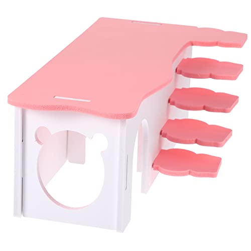 MERRYHAPY Luxuriöses Hamsterversteck Mit Treppe Und Nest Bequem Für Haustiere von MERRYHAPY