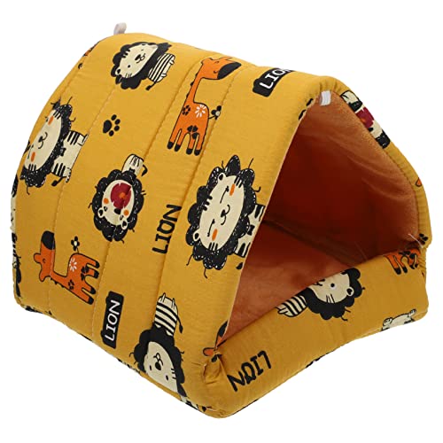MERRYHAPY Stabiles Frettchenbett Zartes Chinchillahaus Warme Hamsterhütte Verschleißfestes Material Bequemes Nest Für Haustiere MERRYHAPY Stabiles Frettchenbett Zartes Chinchillahaus Warme Hamsterhütte Verschleißfestes Material Bequemes Nest Für Haustiere von MERRYHAPY