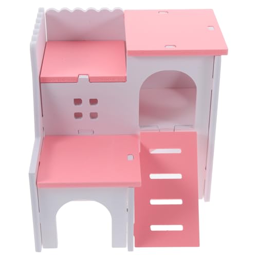 MERRYHAPY Hamsterhaus Als Versteck Und Spielplatz Für Kleine Tiere Hütte Für Hamster Mit Ausreichend Platz Zum Spielen Und Schlafen MERRYHAPY Hamsterhaus Als Versteck Und Spielplatz Für Kleine Tiere Hütte Für Hamster Mit Ausreichend Platz Zum Spielen Und Schlafen von MERRYHAPY