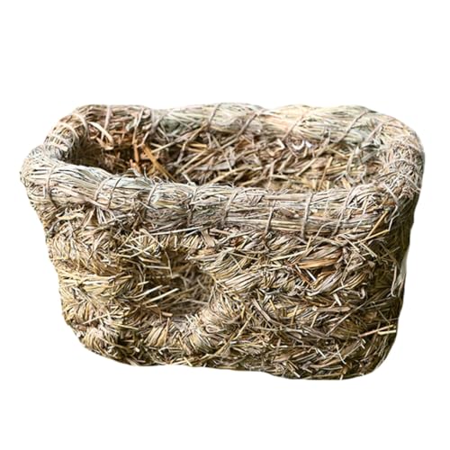 MERRYHAPY Handgewebtes Kleines Doppel eingangs pet House aus Langlebigem Material Gemütliches Schlafnest und Spielplatz für Kleintiere Wie Kaninchen und Katzen Platzsparendes Design MERRYHAPY Handgewebtes Kleines Doppel eingangs pet House aus Langlebigem Material Gemütliches Schlafnest und Spielplatz für Kleintiere Wie Kaninchen und Katzen Platzsparendes Design von MERRYHAPY