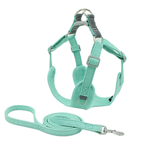 MERRYHAPY 1satz Hundegeschirr Für Kleine Hunde Mit Verstellbarem Design Reflektierendem Material Und Praktischer Leine Sicher Und Bequem Für Training Und Jogging Teiliges Mintgrün MERRYHAPY 1satz Hundegeschirr Für Kleine Hunde Mit Verstellbarem Design Reflektierendem Material Und Praktischer Leine Sicher Und Bequem Für Training Und Jogging Teiliges Mintgrün von MERRYHAPY