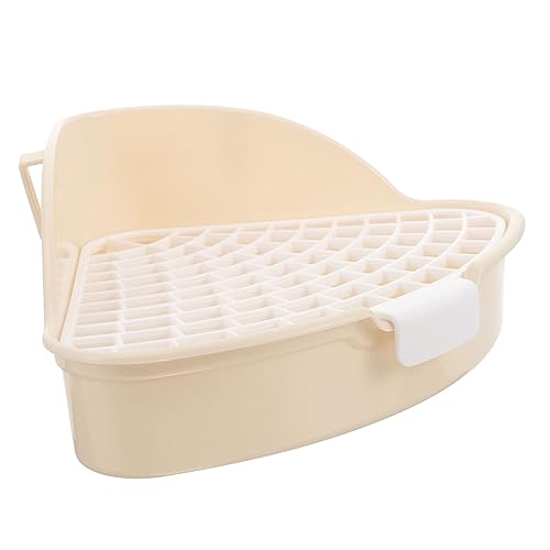 MERRYHAPY Ecktoilette Für Haustiere Dreieckiges Katzentoilette Kaninchentoilette Kleine Katzentoilette Platzsparendes Design Abnehmbare Reinigung Geeignet Für Kleintiere MERRYHAPY Ecktoilette Für Haustiere Dreieckiges Katzentoilette Kaninchentoilette Kleine Katzentoilette Platzsparendes Design Abnehmbare Reinigung Geeignet Für Kleintiere von MERRYHAPY