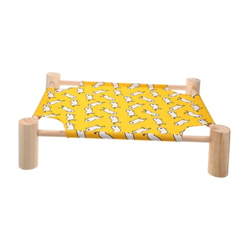 MERRYHAPY Abnehmbares Katzenhängemattenbett Praktisches Haustierbett für Katzen und Hunde Erhöhtes Haustierbett Waschbarer Bezug Entzückendes MERRYHAPY Abnehmbares Katzenhängemattenbett Praktisches Haustierbett für Katzen und Hunde Erhöhtes Haustierbett Waschbarer Bezug Entzückendes von MERRYHAPY