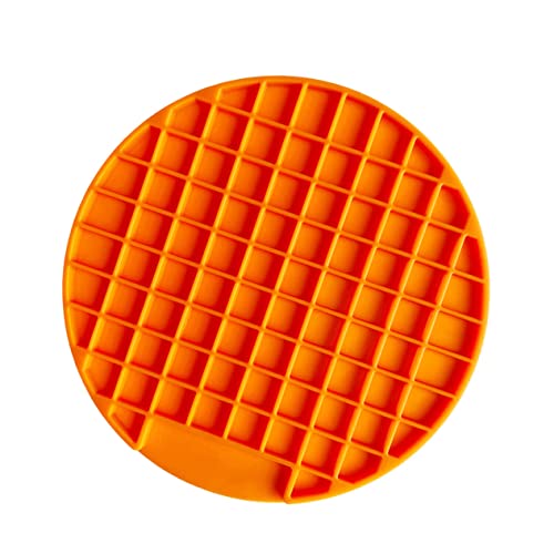 MERRYHAPY Hundefutter-Set für langsames Fressen rund Silikon Futternapf leicht zu reinigen Orange MERRYHAPY Hundefutter-Set für langsames Fressen rund Silikon Futternapf leicht zu reinigen Orange von MERRYHAPY