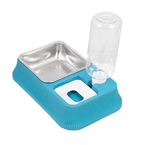 MERRYHAPY Hunde Napf Automatischer Wasserspender Für Haustiere Rutschfester Futternapf Für Hunde Und Katzen Abnehmbarer Futterbehälter Dunkelblau Ideal Für Den Innenbereich Anti Fall Design MERRYHAPY Hunde Napf Automatischer Wasserspender Für Haustiere Rutschfester Futternapf Für Hunde Und Katzen Abnehmbarer Futterbehälter Dunkelblau Ideal Für Den Innenbereich Anti Fall Design von MERRYHAPY