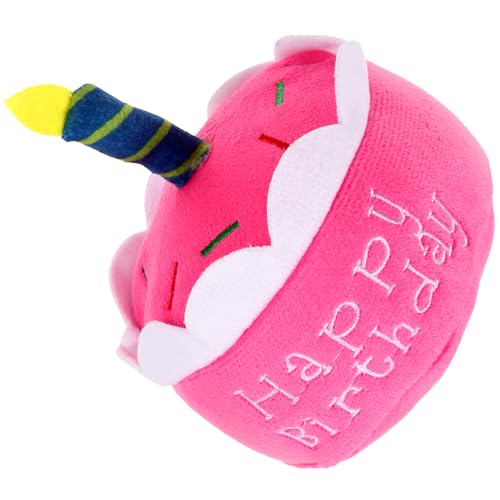 MERRYHAPY Haustier-Geburtstagskuchen-Plüschtier Interactive Dog Toys Dog chew Toy Geburtstag Hundehalstuch Plüsch Hundespielzeug Hund Geburtstagstorte Kuchenspielzeug für Haustiere MERRYHAPY Haustier-Geburtstagskuchen-Plüschtier Interactive Dog Toys Dog chew Toy Geburtstag Hundehalstuch Plüsch Hundespielzeug Hund Geburtstagstorte Kuchenspielzeug für Haustiere von MERRYHAPY