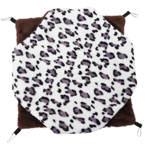 MERRYHAPY Haustier Hängematte hamsterbett Hamster Hamster Versteck Hamster cage Kleintier warme Chinchilla-Hängematte hängende Chinchilla-Hängematte Rattenvorräte Flanell von MERRYHAPY