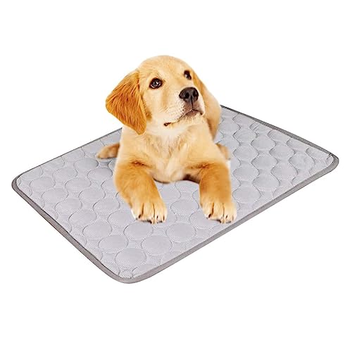 MERRYHAPY Kühlmatte Für Hunde Und Katzen Sommerliche Schlafunterlage Wärmeableitendes Kissen Aus Strapazierfähigem Material Einfach Zu Reinigen MERRYHAPY Kühlmatte Für Hunde Und Katzen Sommerliche Schlafunterlage Wärmeableitendes Kissen Aus Strapazierfähigem Material Einfach Zu Reinigen von MERRYHAPY