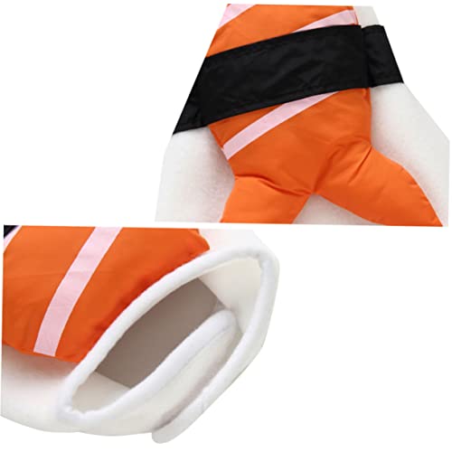 MERRYHAPY Lustiges Kleid in Haustierform für Hunde Halloween-Sushi-Anzug Weihnachtskostüm für Hunde leicht anzuziehende Hundekleidung Haustier-Cosplay-Party-Outfit MERRYHAPY Lustiges Kleid in Haustierform für Hunde Halloween-Sushi-Anzug Weihnachtskostüm für Hunde leicht anzuziehende Hundekleidung Haustier-Cosplay-Party-Outfit von MERRYHAPY