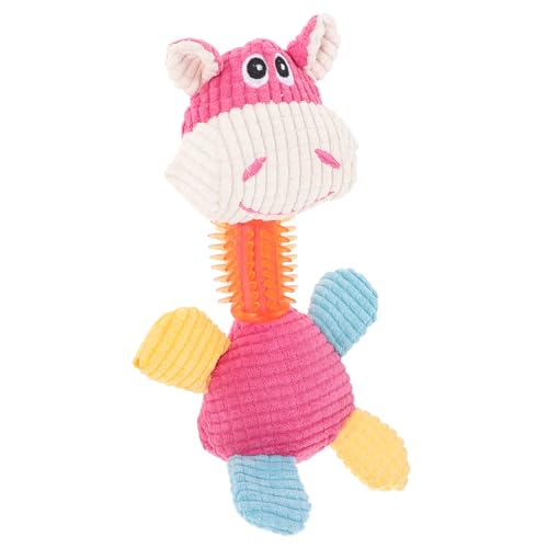MERRYHAPY Haustierspielzeug Für Interaktive Hunde Molar Plüsch Cartoon-Form Hundespielzeug Weich Bequem Welpenspielzeug von MERRYHAPY