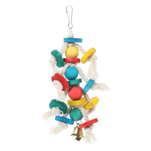 MERRYHAPY Parrot Chewing Toy Aus Holz Bunter Hängender Kauspielzeug Für Vögel Für Papageien Und Sittiche Sicheres Spielzeug Für Stundenlangen Spaß Und Beschäftigung MERRYHAPY Parrot Chewing Toy Aus Holz Bunter Hängender Kauspielzeug Für Vögel Für Papageien Und Sittiche Sicheres Spielzeug Für Stundenlangen Spaß Und Beschäftigung von MERRYHAPY