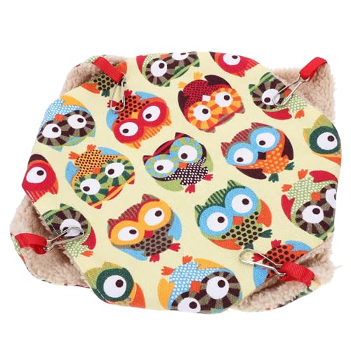 MERRYHAPY Hamstergehege Mit Hängematte Bequemes Bett Für Kleintiere Atmungsaktiv Langlebig Für Hamster Und Chinchillas MERRYHAPY Hamstergehege Mit Hängematte Bequemes Bett Für Kleintiere Atmungsaktiv Langlebig Für Hamster Und Chinchillas von MERRYHAPY