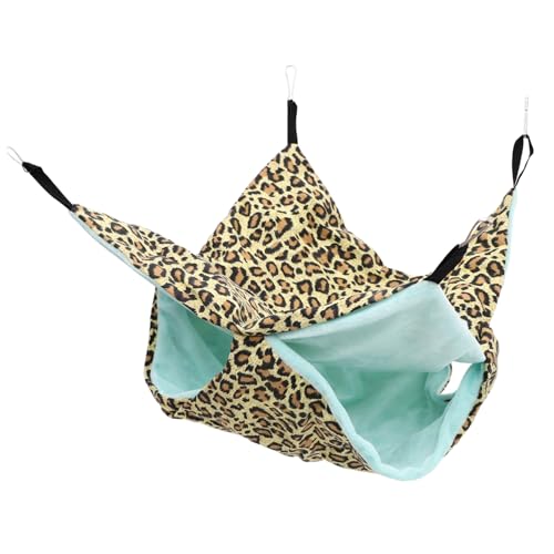 MERRYHAPY Hängematte Für Kleintiere Weiches Hamsterbett Bequemes Chinchilla-hängehaus Atmungsaktiv Und Langlebig Käfig von MERRYHAPY