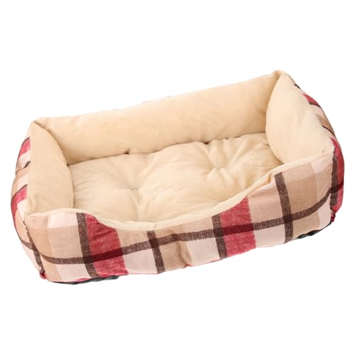 MERRYHAPY Haustier-Schlafbett Katzenhaus im Weihnachtsstil warmes Nest für Katzenbetten Katzen- und Hundekomfort MERRYHAPY Haustier-Schlafbett Katzenhaus im Weihnachtsstil warmes Nest für Katzenbetten Katzen- und Hundekomfort von MERRYHAPY