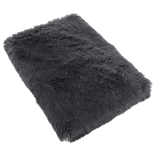 MERRYHAPY Haustierstreu katzenbett pet Bed hundebetten katzenpolster Katzen deckchen Flauschiges hundebett Welpenmatte Plüsch Hundematte Katze schlafkissen Heimtierbett Flanell Dark Grey MERRYHAPY Haustierstreu katzenbett pet Bed hundebetten katzenpolster Katzen deckchen Flauschiges hundebett Welpenmatte Plüsch Hundematte Katze schlafkissen Heimtierbett Flanell Dark Grey von MERRYHAPY