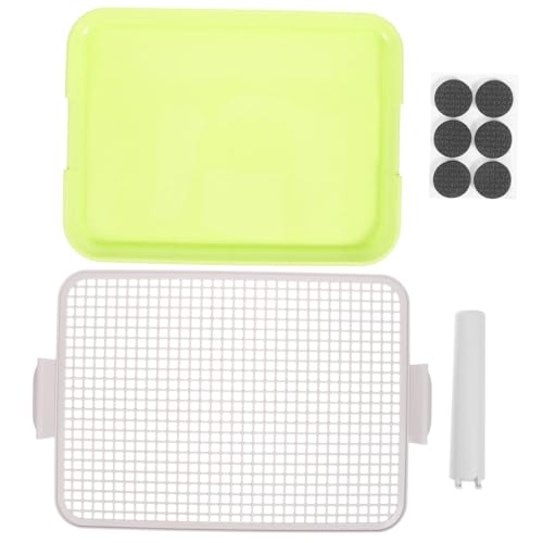 MERRYHAPY Haustiertoilette Haustier Badezimmer Heimtierbedarf Haustiere Toilette Hundebox Tablett pet Supplies pet Bowl Hundepipi-Zug-Toilette Anti-Rutsch-Hundetoilette Plastik Light Green MERRYHAPY Haustiertoilette Haustier Badezimmer Heimtierbedarf Haustiere Toilette Hundebox Tablett pet Supplies pet Bowl Hundepipi-Zug-Toilette Anti-Rutsch-Hundetoilette Plastik Light Green von MERRYHAPY
