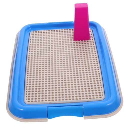 MERRYHAPY Haustiertoilette hundetoiletten Hunde klo Dog Toilet Hundeklaue Haustierzubehör Welpen Innentoilette Hund Wee Trainingstablett für Welpen Anti-Rutsch-Hundetoilette Plastik Sky-Blue MERRYHAPY Haustiertoilette hundetoiletten Hunde klo Dog Toilet Hundeklaue Haustierzubehör Welpen Innentoilette Hund Wee Trainingstablett für Welpen Anti-Rutsch-Hundetoilette Plastik Sky-Blue von MERRYHAPY