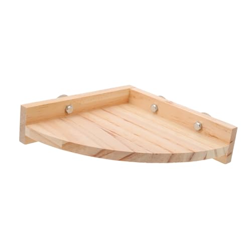 MERRYHAPY Holz Sitzstange Für Papageien Langlebig Und Naturholz Vogelperch Für Kleine Vögel Für Wellensittiche Und Nymphensittiche Großes Spielzeug Für Käfige von MERRYHAPY