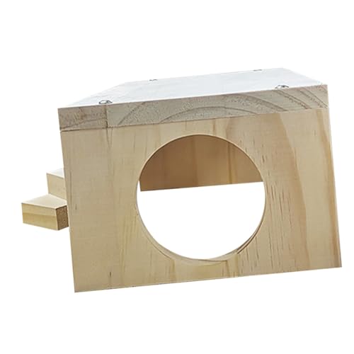 MERRYHAPY Holzleiter Für Kleine Haustiere Hamsterplattform Mit Leiter Plattform Für Meerschweinchenkäfig Anti-beiß-plattform Klettern Und Ausruhen Spielzeug Für Hamsterkäfig MERRYHAPY Holzleiter Für Kleine Haustiere Hamsterplattform Mit Leiter Plattform Für Meerschweinchenkäfig Anti-beiß-plattform Klettern Und Ausruhen Spielzeug Für Hamsterkäfig von MERRYHAPY