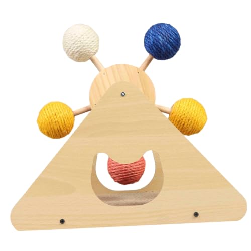 MERRYHAPY Holzkatze Kratzer Kätzchen Kratzer Katzenbrett Zum Spielen Von Schleifklauen Spielzeug MERRYHAPY Holzkatze Kratzer Kätzchen Kratzer Katzenbrett Zum Spielen Von Schleifklauen Spielzeug von MERRYHAPY
