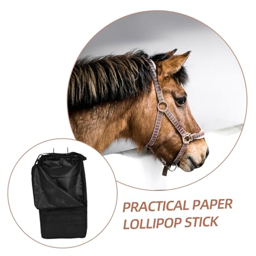 MERRYHAPY Horse Tack Storage Bag mit Robustem Halter und Integrierten Haken Widerstandsfähige Aufbewahrungstasche für Pferdegeschirr Praktischer Hängeorganizer für Reitzubehör im Stall von MERRYHAPY