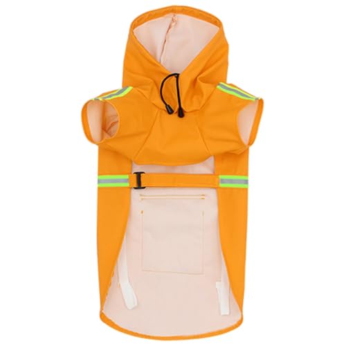 MERRYHAPY Regenmantel für Haustiere Sicherheits-Reflexstreifen atmungsaktiver Hunderegenmantel für den täglichen Gebrauch MERRYHAPY Regenmantel für Haustiere Sicherheits-Reflexstreifen atmungsaktiver Hunderegenmantel für den täglichen Gebrauch von MERRYHAPY