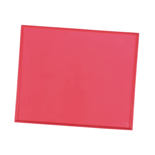 MERRYHAPY Hundefuttermatte Wasserdichtes Antihaft Tischset für Haustiere Waschbar und Hitzebeständig für Sauberes Füttern Rot MERRYHAPY Hundefuttermatte Wasserdichtes Antihaft Tischset für Haustiere Waschbar und Hitzebeständig für Sauberes Füttern Rot von MERRYHAPY