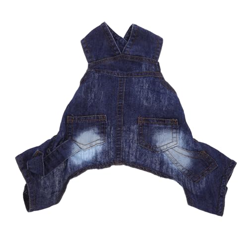 MERRYHAPY Hundekleidung Für Kleine Hunde Haustierjeans Aus Denim-Material Bequeme Haustierweste Für Und Outdoor-aktivitäten Knopfverschluss Für Einfache Handhabung MERRYHAPY Hundekleidung Für Kleine Hunde Haustierjeans Aus Denim-Material Bequeme Haustierweste Für Und Outdoor-aktivitäten Knopfverschluss Für Einfache Handhabung von MERRYHAPY