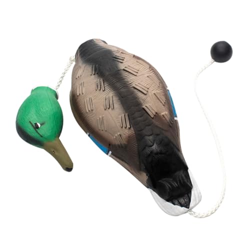 MERRYHAPY Hundekauspielzeug aus Eva Robustes Leicht zu Reinigendes Enten-Design Interaktives Geeignet für Kleine bis Große Hunde und Welpen Fördert Zahnpflege und Spielerische Aktivität von MERRYHAPY