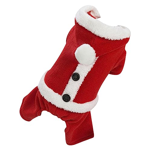 MERRYHAPY Hunde-weihnachtskleidung Vierbein-Regenmantel Für Bequeme Und Winddichte Hundejacke MERRYHAPY Hunde-weihnachtskleidung Vierbein-Regenmantel Für Bequeme Und Winddichte Hundejacke von MERRYHAPY