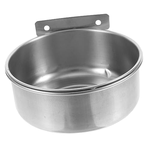 MERRYHAPY Hundenapf Aus Metall, rutschfest, Futternapf, Käfig, Wassernapf, Hundekiste, Wassernapf, Hundefutternapf MERRYHAPY Hundenapf Aus Metall, rutschfest, Futternapf, Käfig, Wassernapf, Hundekiste, Wassernapf, Hundefutternapf von MERRYHAPY
