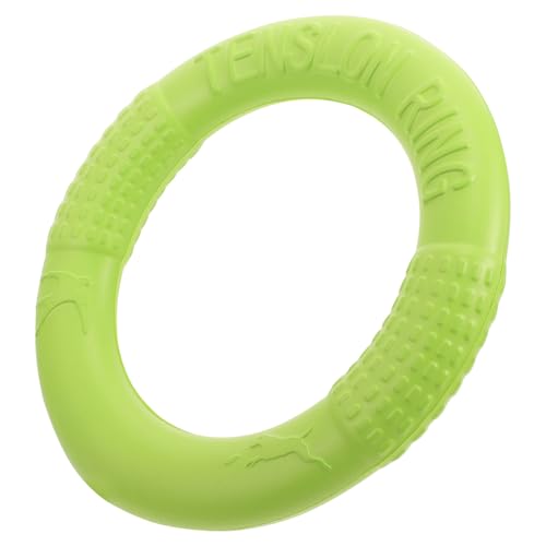 MERRYHAPY Welpentrainingsring Hund Flying Disc Hund Wurfspielzeug Kauspielzeug Draussen Spielzeug Für Hunde von MERRYHAPY