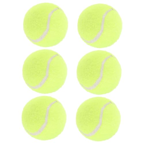 MERRYHAPY Hundespielzeugbälle, Trainings-tennisbälle, Übungsbälle, Lustiger Outdoor-sportball Für Kleine, Mittelgroße Und Große Hunde, Hellgrün, 6 Stück MERRYHAPY Hundespielzeugbälle, Trainings-tennisbälle, Übungsbälle, Lustiger Outdoor-sportball Für Kleine, Mittelgroße Und Große Hunde, Hellgrün, 6 Stück von MERRYHAPY