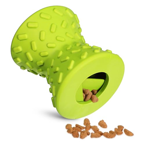 MERRYHAPY Interaktiver Hundespielspender aus Strapazierfähigem Material Puzzle für Katzen und Kleintiere Fördert die Beziehung und Sicheres Spielvergnügen von MERRYHAPY