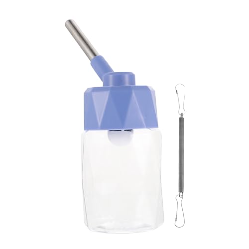 MERRYHAPY Wasserspender Für Hamster Transparenter Tränke Kleine Käfige Kunststoff Wasserflasche Sichere Wasserlieferung Bequem Installieren von MERRYHAPY