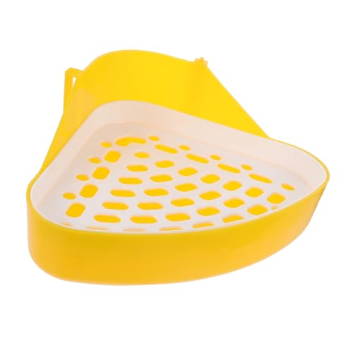 MERRYHAPY Katzentoilette Ecktoilette Für Kleintiere Kaninchentoilette Mit Filterboden Geeignet Für Hamster Meerschweinchen Und Zuhause MERRYHAPY Katzentoilette Ecktoilette Für Kleintiere Kaninchentoilette Mit Filterboden Geeignet Für Hamster Meerschweinchen Und Zuhause von MERRYHAPY